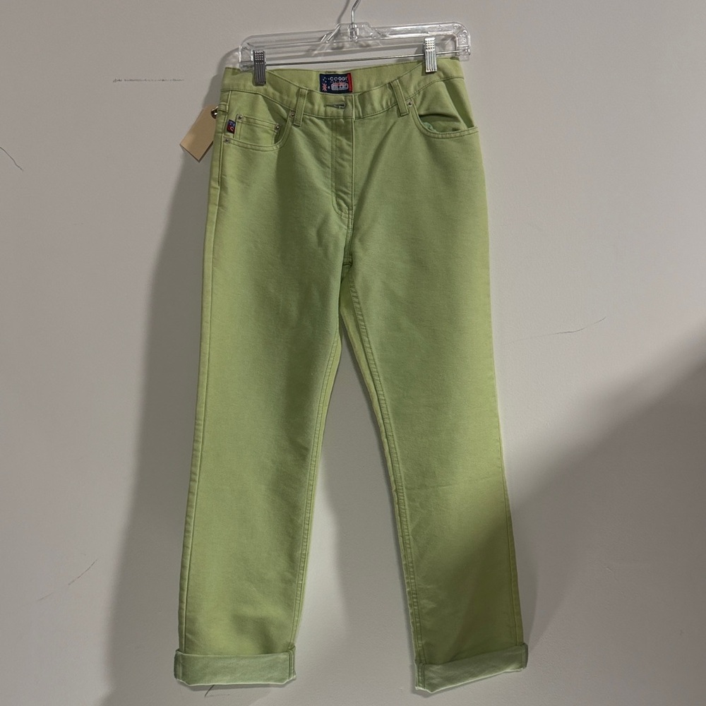 COOGI Light Green Denim Jeans